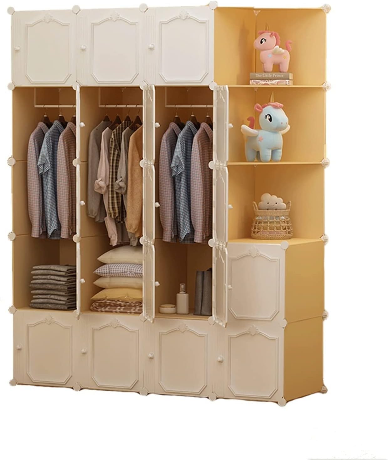 Wardrobe Combination Wardrobe Portable Hanging Wardrobe