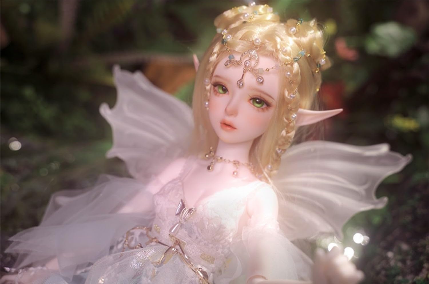 Amazon | BJDドール 球体関節人形 1／4 42cm 女 人形本体 ヘッド+