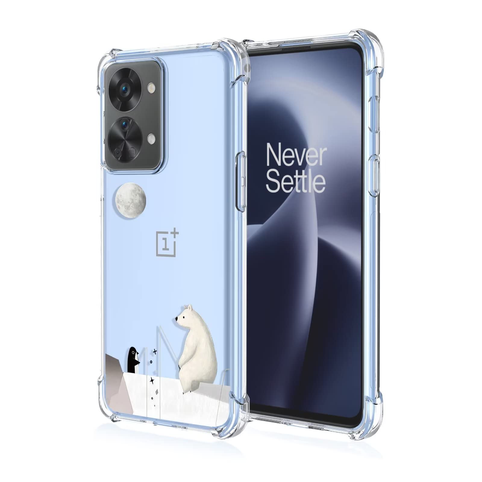 RankOne Custodia per Telefono Adatta per OnePlus Nord 2T (6.43