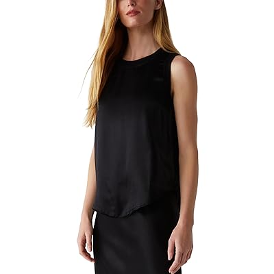 Michael Stars Shay Rib Binding Tank Top Women