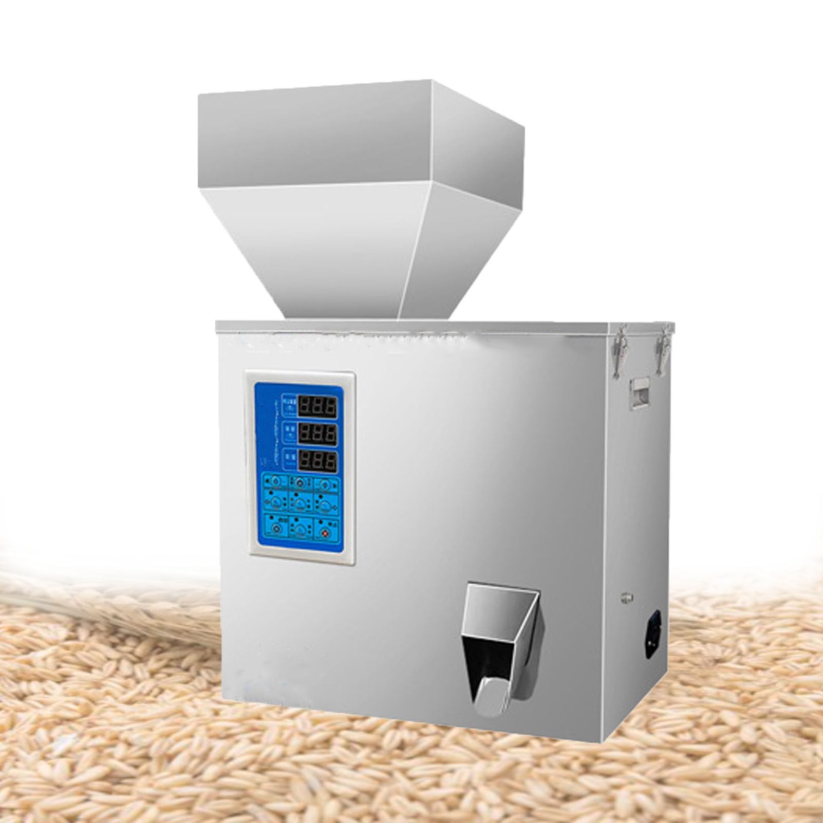 Macchina Automatica per La Pesatura E Il Riempimento Square-500g | Intervallo Di Riempimento Regolabile, Riempitrice Di Polveri a Erogazione Rapida, Per Farina, Legumi, Cereali, Tè, Glitter