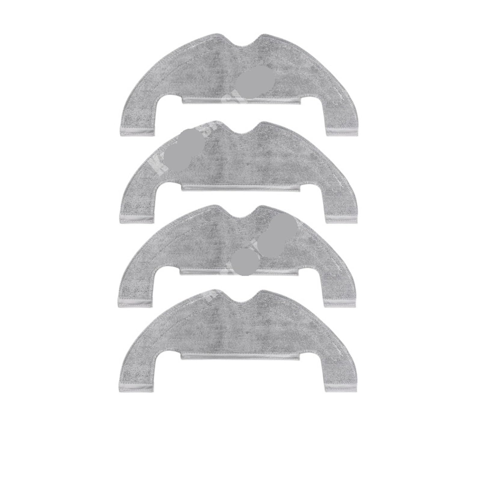 EEZII Mop Cloth,compatible For Xiaomi， Bot Z10 Pro L10 Plus STYTJ05ZHM Robot Vacuum Cleaner Spare Parts Rag Cloth Accessories(4pcs)