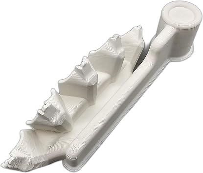 Fountain Nozzle for Fluval Flex Aquariums and Gentle Flow in Betta Tanks 9 & 15 Gal. White
