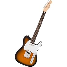 Fender Squier Debut Beginner Telecaster Electric Guitar, 2-Color Sunburst