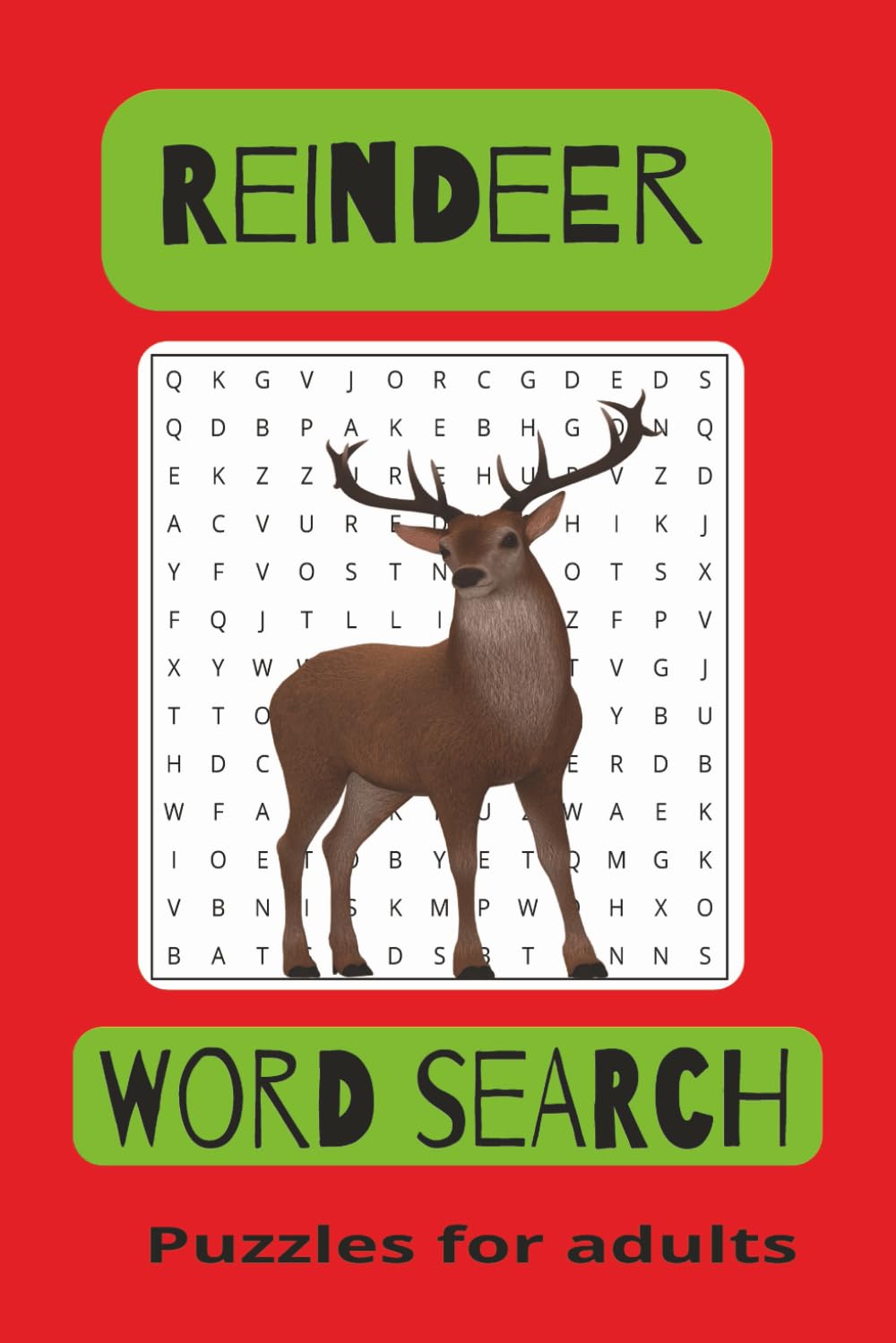 Reindeer: Unwrap the Magic of Reindeer | A Festive Word Search Adventure!