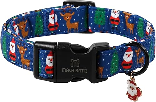 Miniatura 7 de Maca Bates Collar de perro floral ajustable para perros pequeños, medianos y grandes con patrones, collares para perros hembras, suave y cómodo