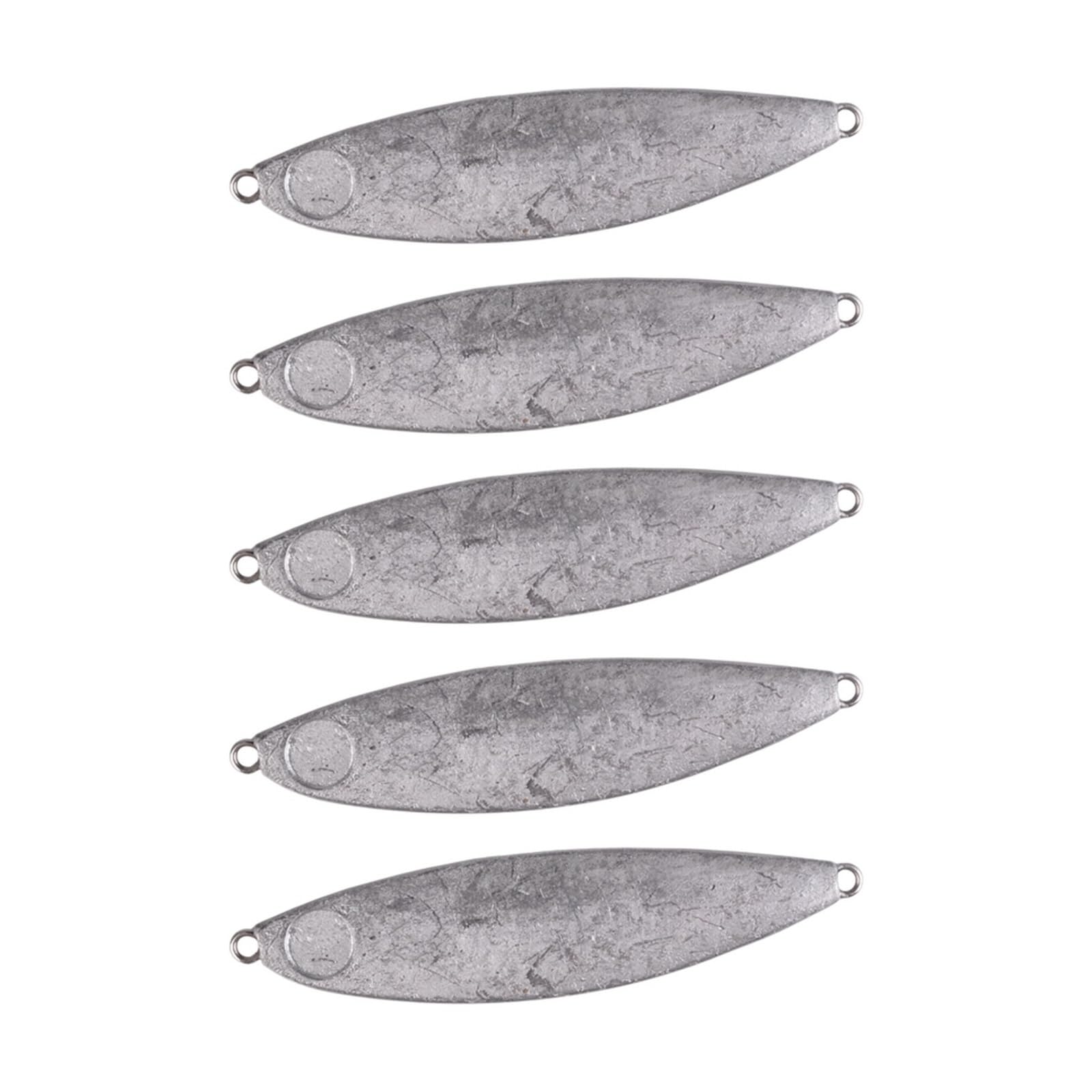 INEOUT 20 Piezas En Blanco Micro Metal Jig Shore Casting Jigging Señuelo Sin Pintar 7g-30g Cuchara Señuelos Agua Salada Pesca Jigs Cebo Artificial Aparejos