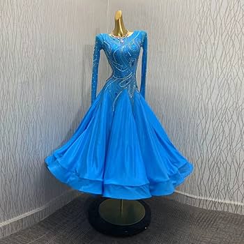 Amazon | garuda shop レディース社交ダンス衣装 素敵ダンス