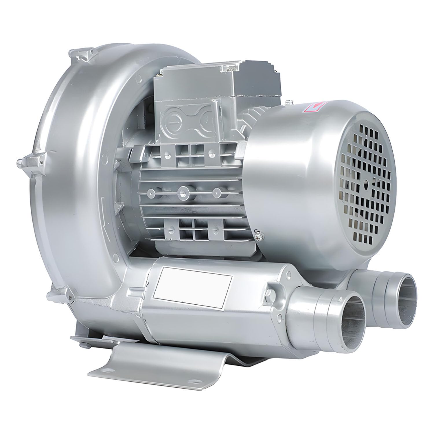 BOOZXCV Regenerative Blower 220V 50Hz, High-Pressure Vortex Ring Blower, Industrial Vacuum Pump for Air Blowing Or Suction for Sewage Aeration Aquarium Fish Pond (250W)