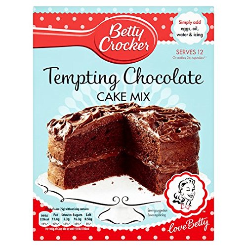 Betty Crocker TEMPTING CHOCOLATE Cake Mix 425g - Backmischung Cover