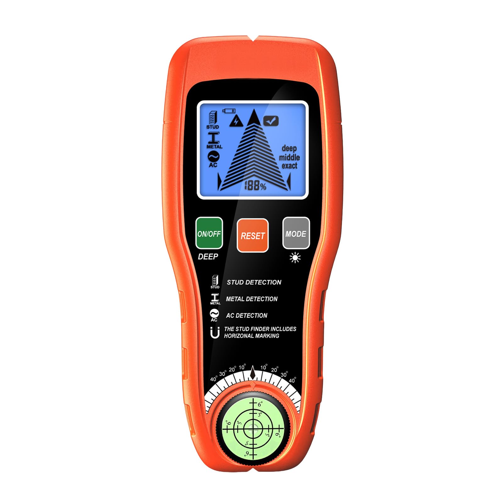 Jazuaiao Light Portable User Friendly Wall Detector Suitable For Metal Cables Efficient Home Renovation Tasks With Construction Wall Detector