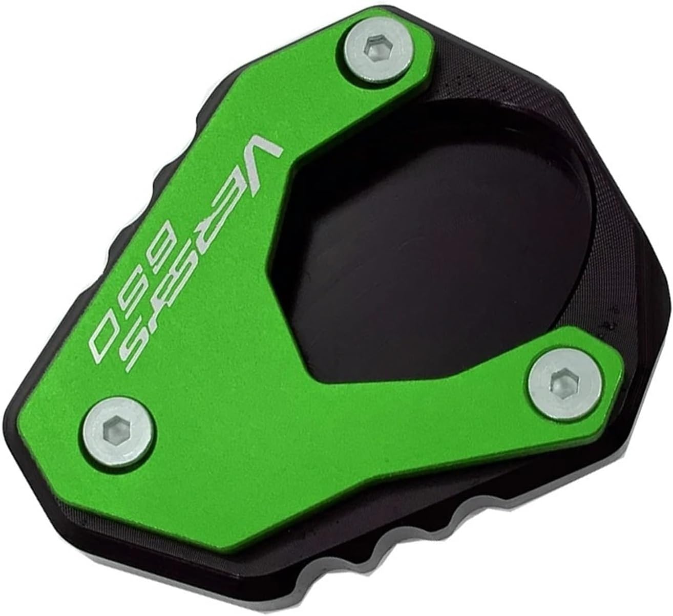 Motorcycle Kickstand Enlarge Plate For KA&WASAKI VERSYS650 ABS 2010-2023 Motorcycle CNC Kickstand Foot Side Stand Extension Pad Support Plate