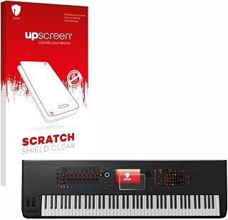 upscreen Scratch Shield Screen Protector Compatible with Yamaha Montage 8 - HD-Clear, Anti-Fingerprint