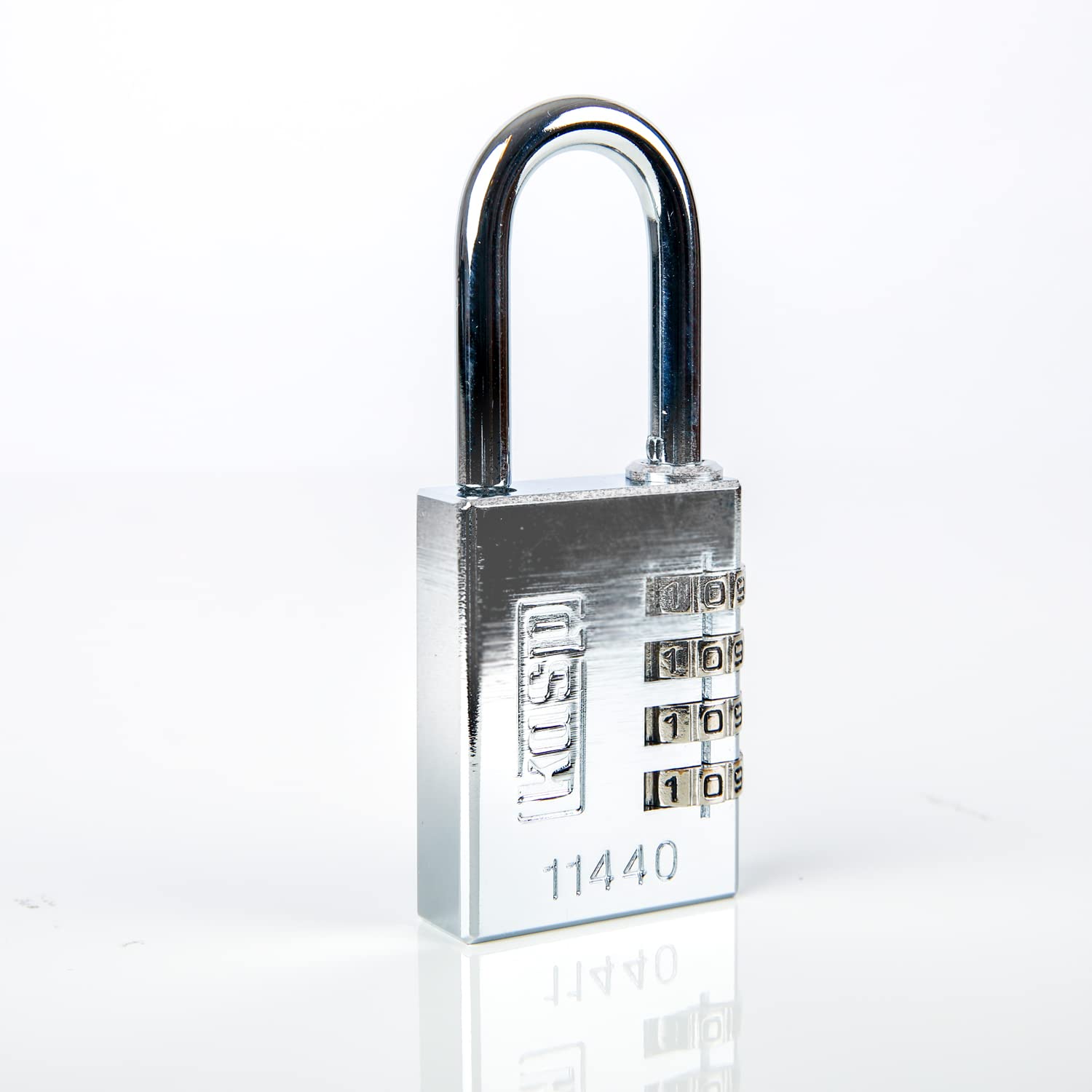 Cadenas Combinaison Marine KASP 40mm - Laiton Chromé Anti-Corrosion