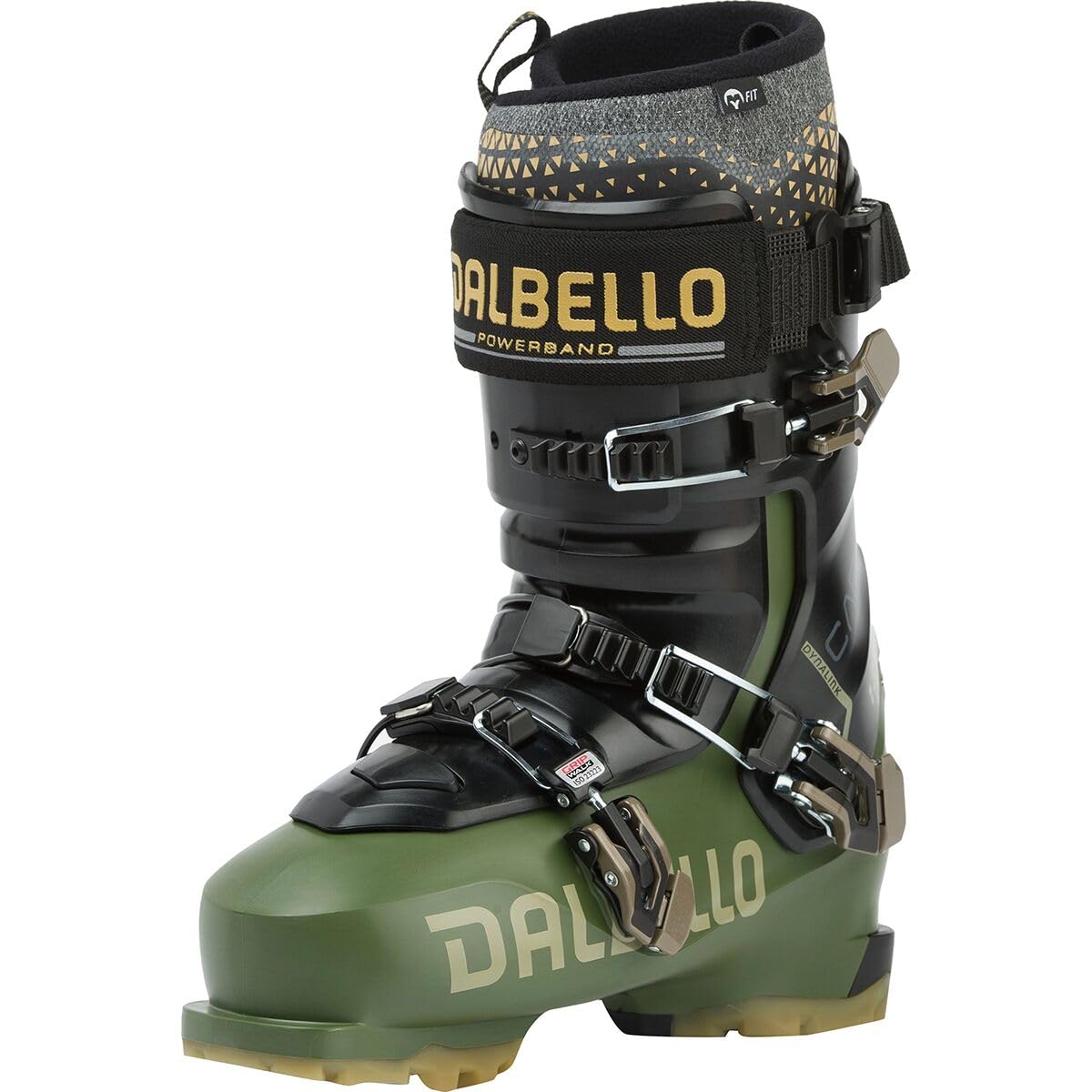 dalbello - Men's Cabrio LV 130 3dwrap Moss Green Ski Boots - Men - Size 45.5 - Green