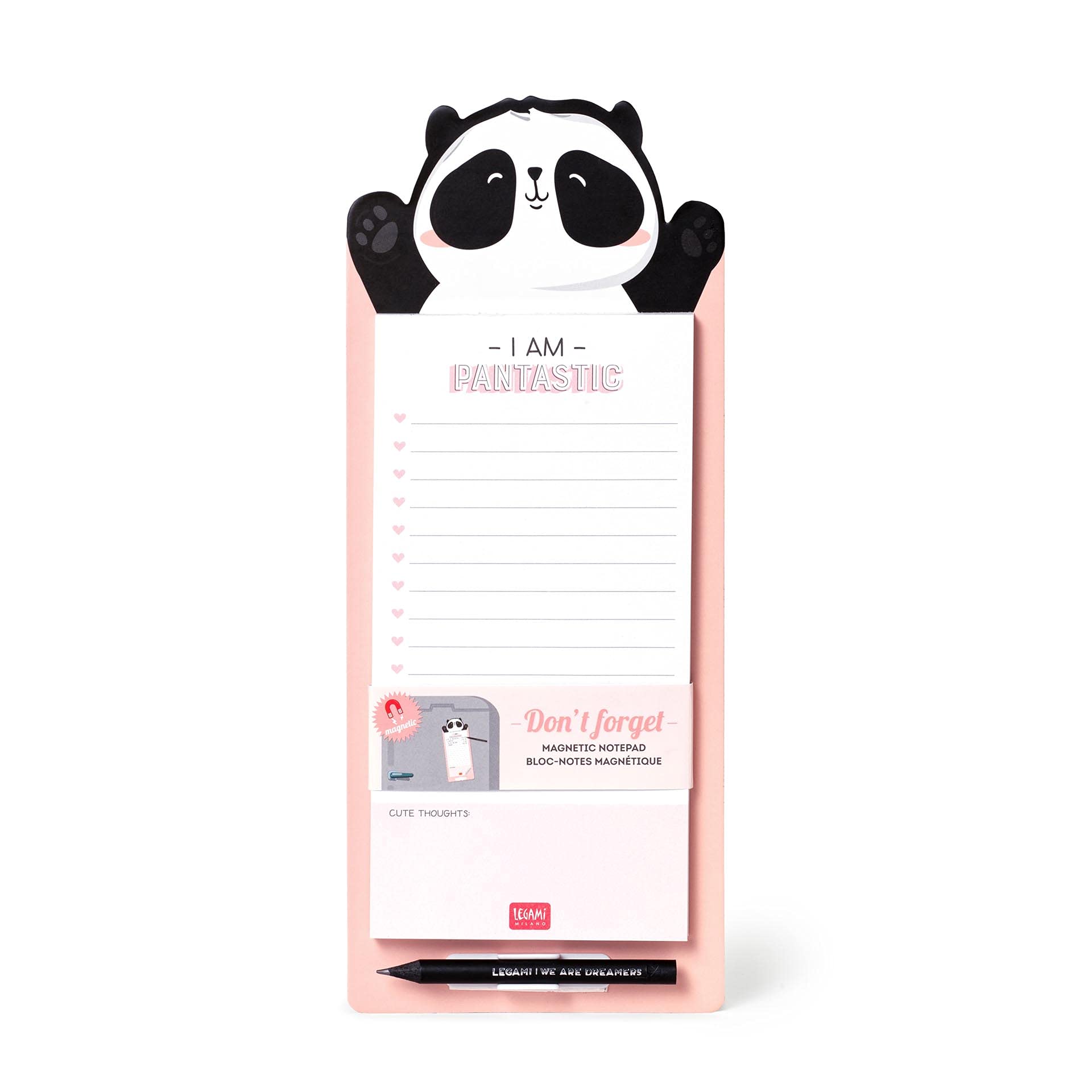 Legami Blocco Note Magnetico 11x28 Cm Panda