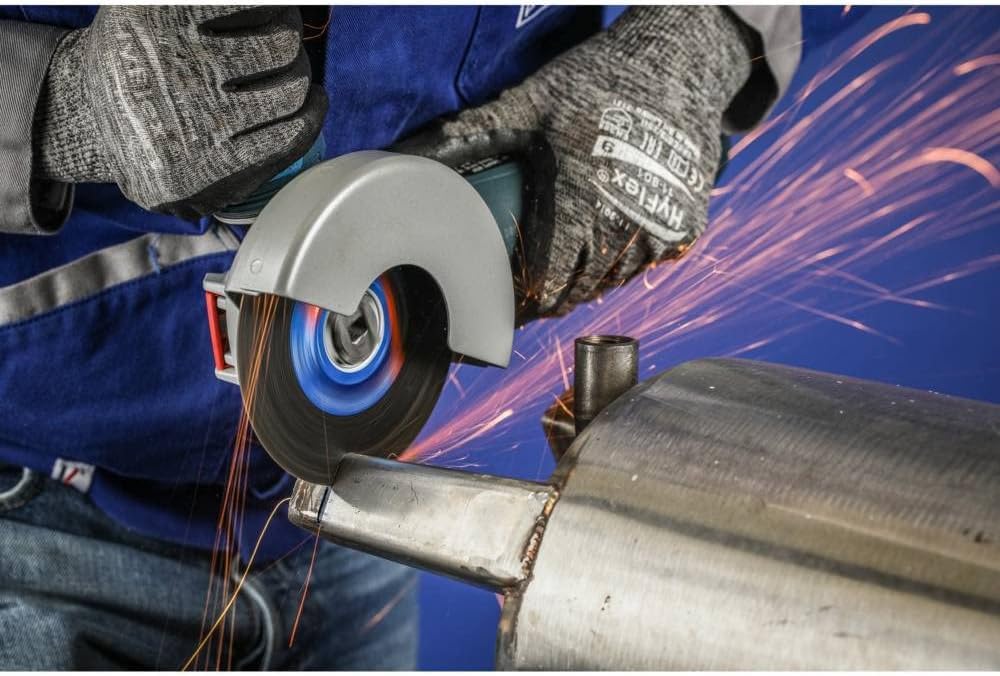 PFERD TOOLS Trennscheibe, 25 Stück, 115 x 1,6mm, gerade, X-LOCK (22,23 mm), PSF STEELOX, 61730124 - für schnelle und komfortable Werkzeugwechsel