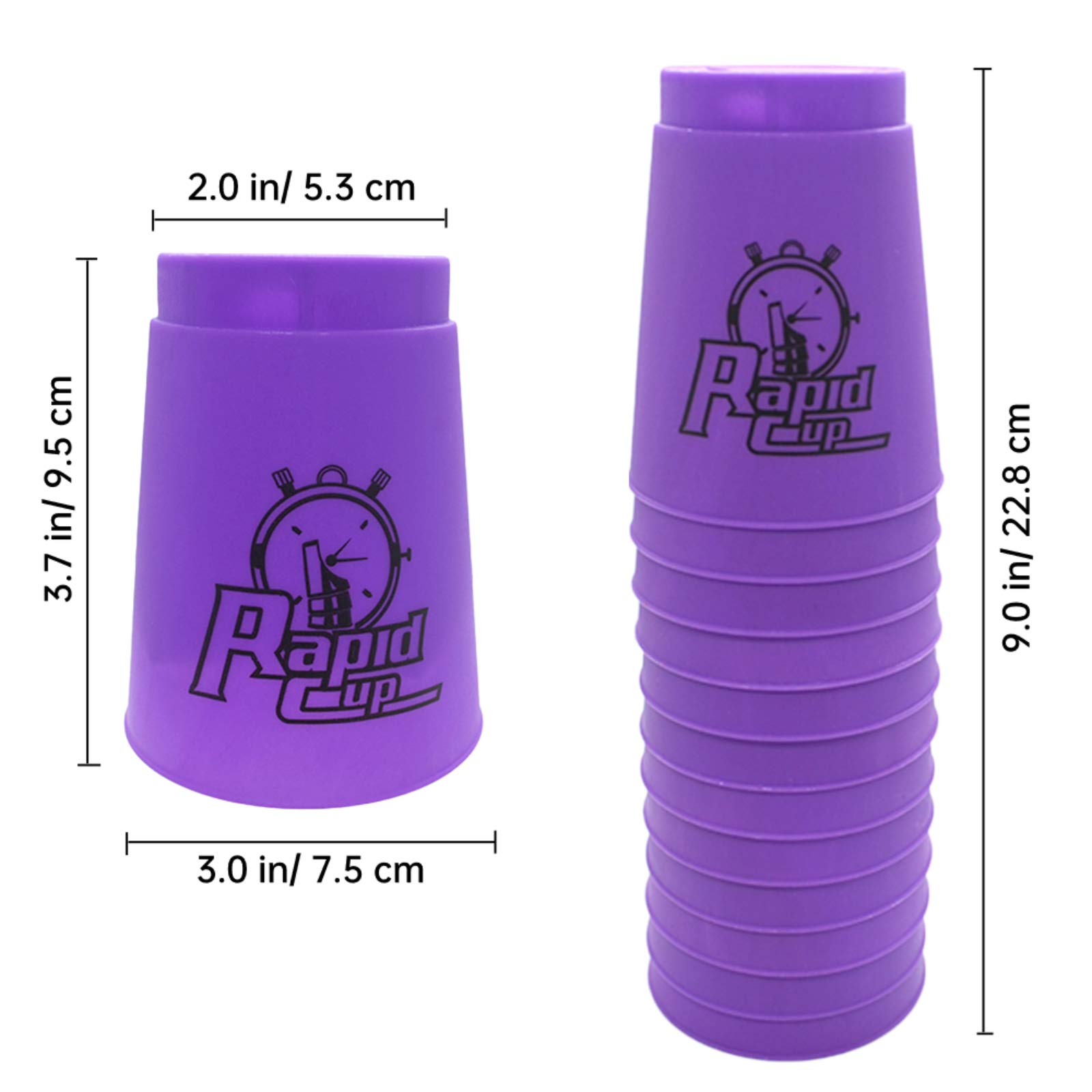 PP GOBELETS EMPILABLES Pour Lapins Boules De Friandises Empiler Des