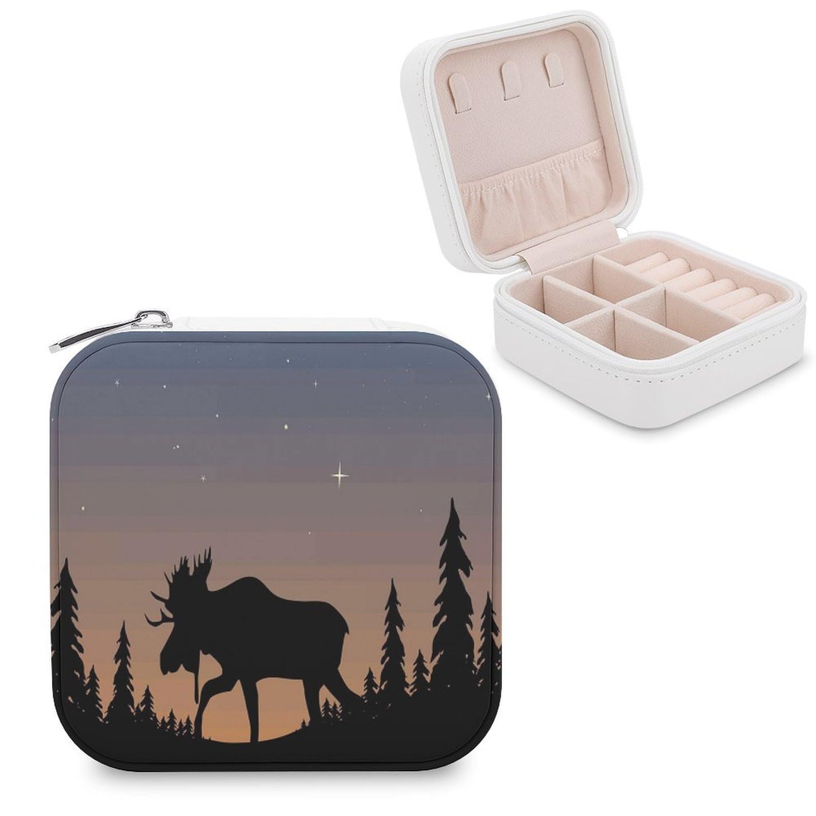 Boîte à bijoux portable pour les vacances et le transport quotidien