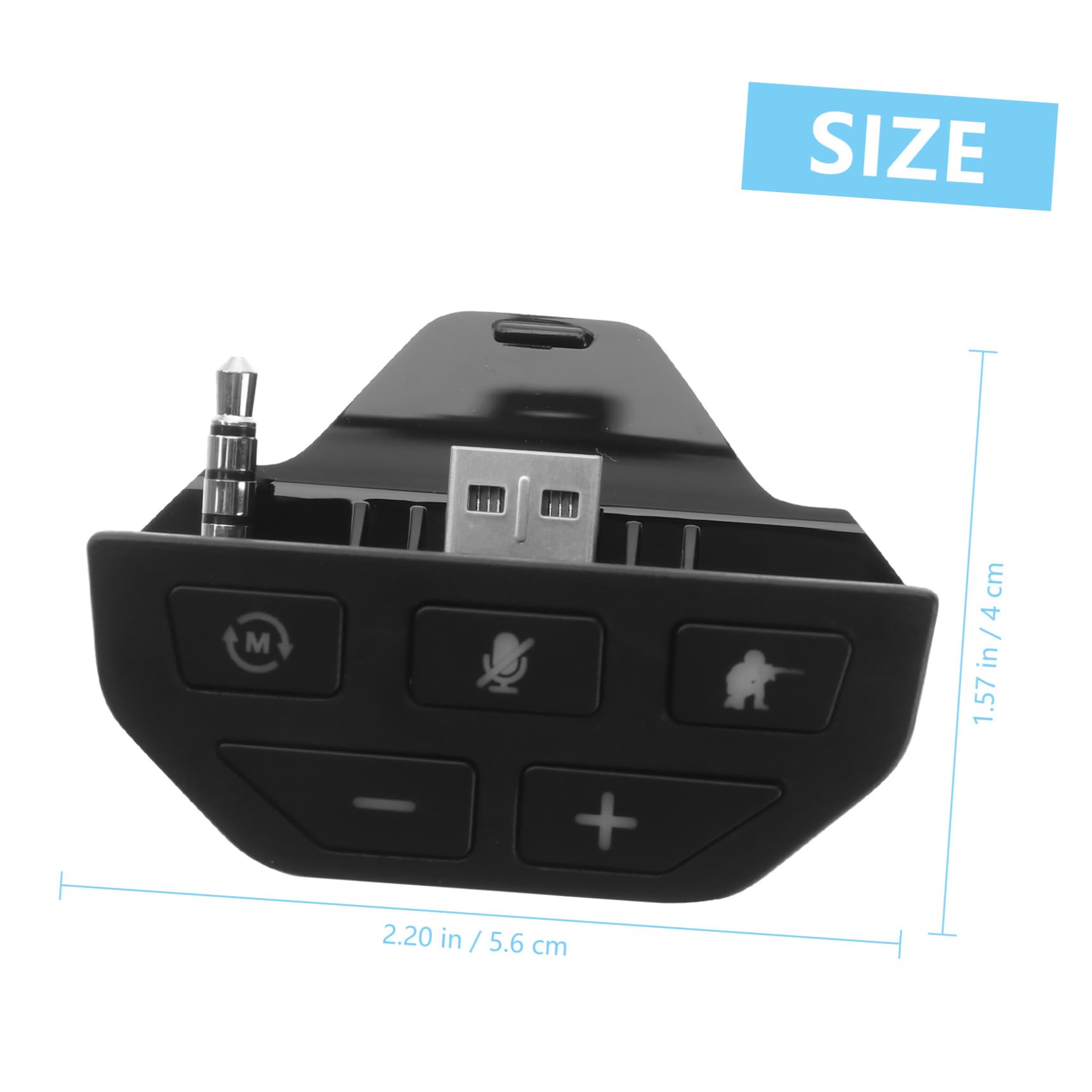 BESTonZON 3pezzi Adattatore Per Cuffie Stereo Per Compatibile Controller Audio Facile Design e Portatile