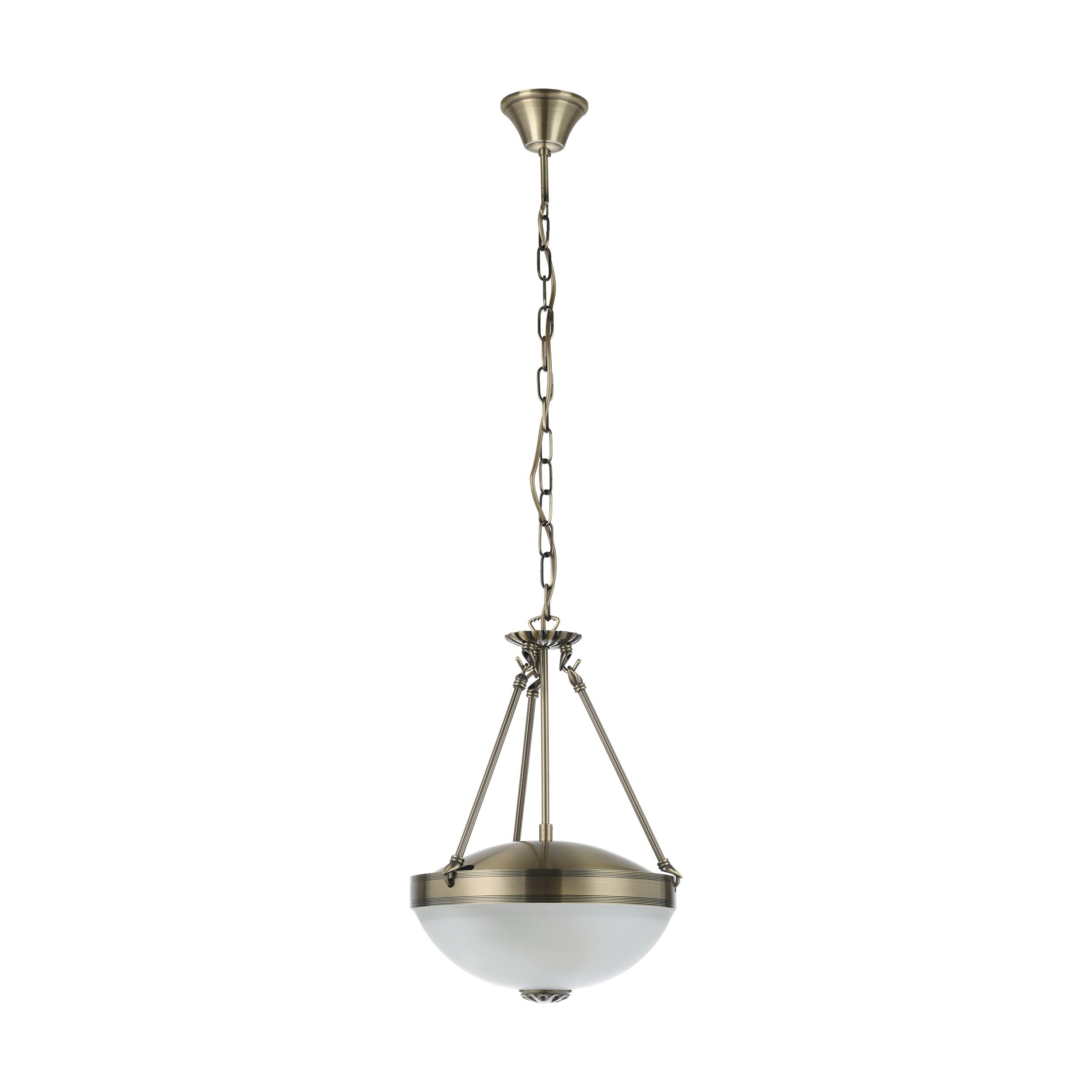 Eglo lampada a sospensione Savoy, 2 fiamme, vintage rustica, metallo