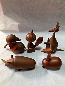 Amazon.co.jp: 千趣会 ロイヤルペット 木製動物10体 1体