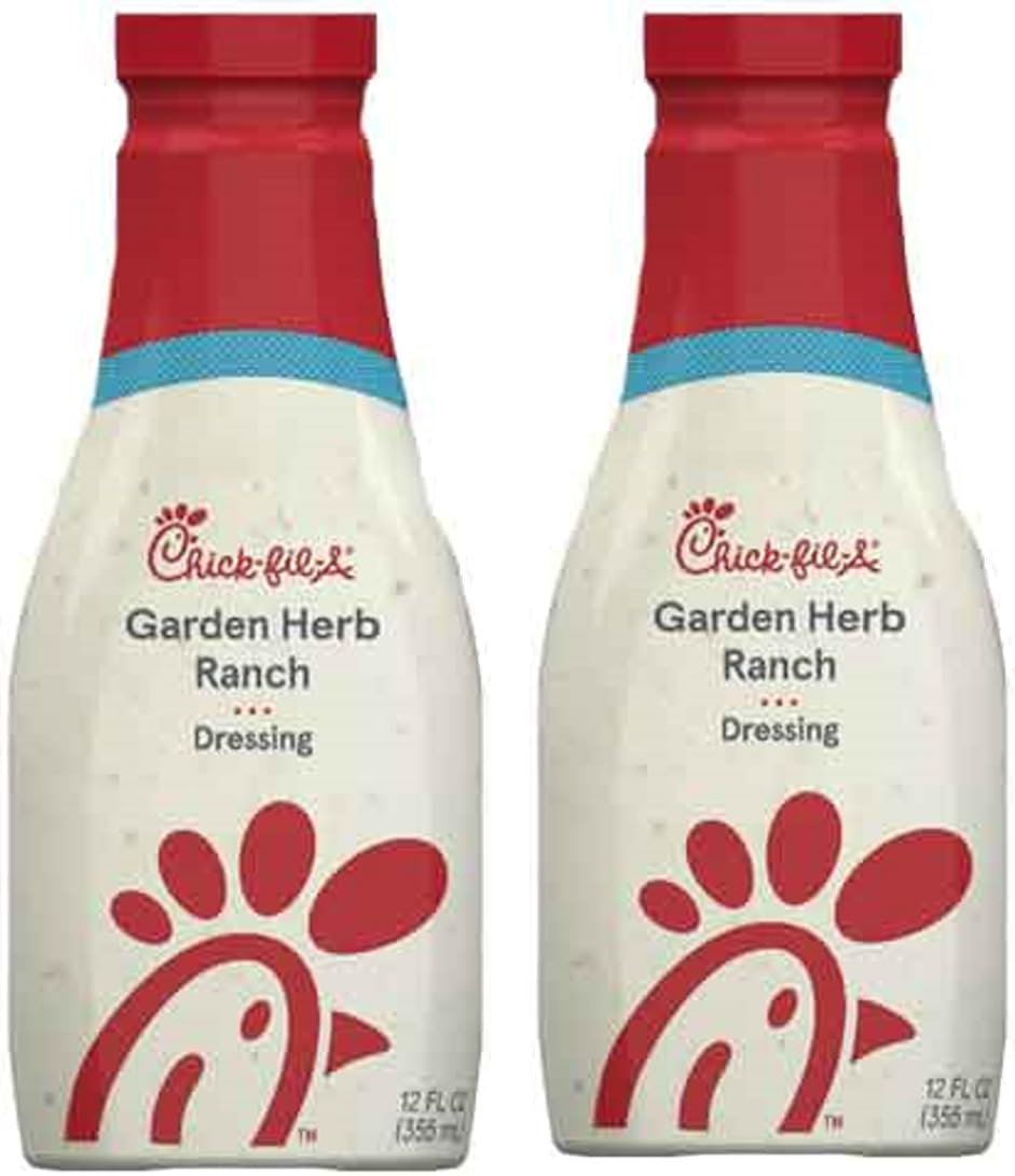 Amazon.com : Chick-Fil-A Refrigerated Salad Dressings, 2-Pack 12 fl. oz. Bottles (Garden Herb Ranch) : Grocery & Gourmet Food Amazon.com : Chick-Fil-A Refrigerated Salad Dressings, 2-Pack 12 fl. oz. Bottles (Garden Herb Ranch) : Grocery & Gourmet Food