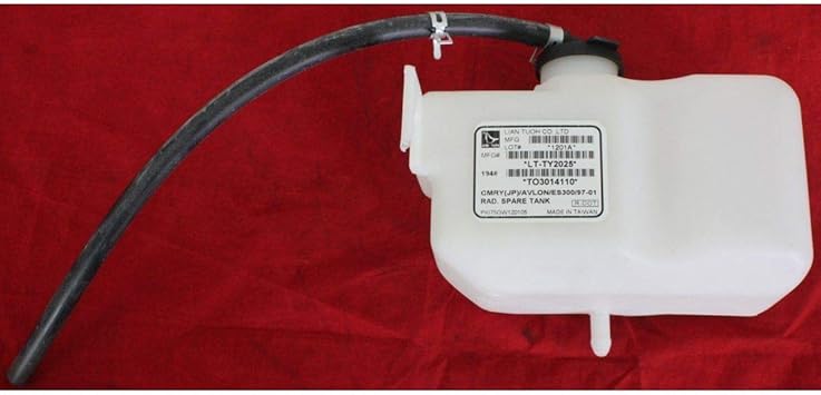Coolant Reservoir For 97-2001 Toyota Camry w/cap & hose