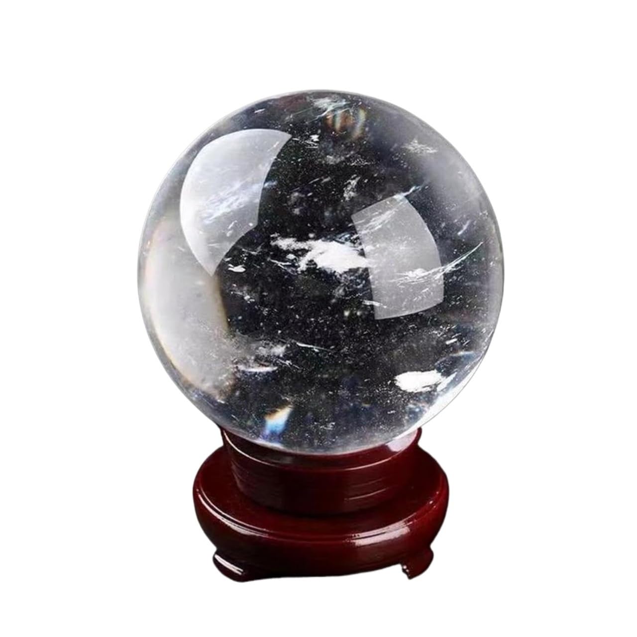Melting White Crystal Ball Ornaments Home Office Housewarming Ornaments