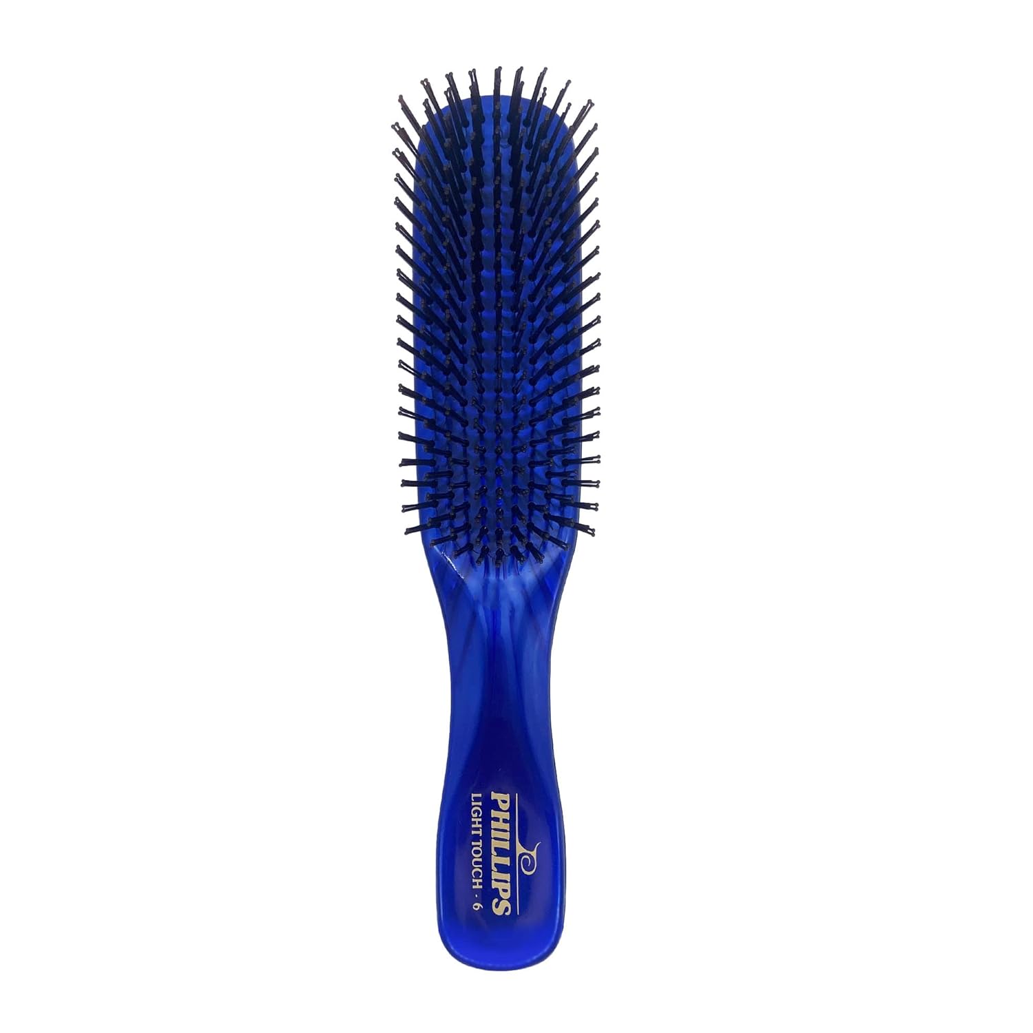 Phillips Brush Sapphire Blue Light Touch 6 Hair Brush