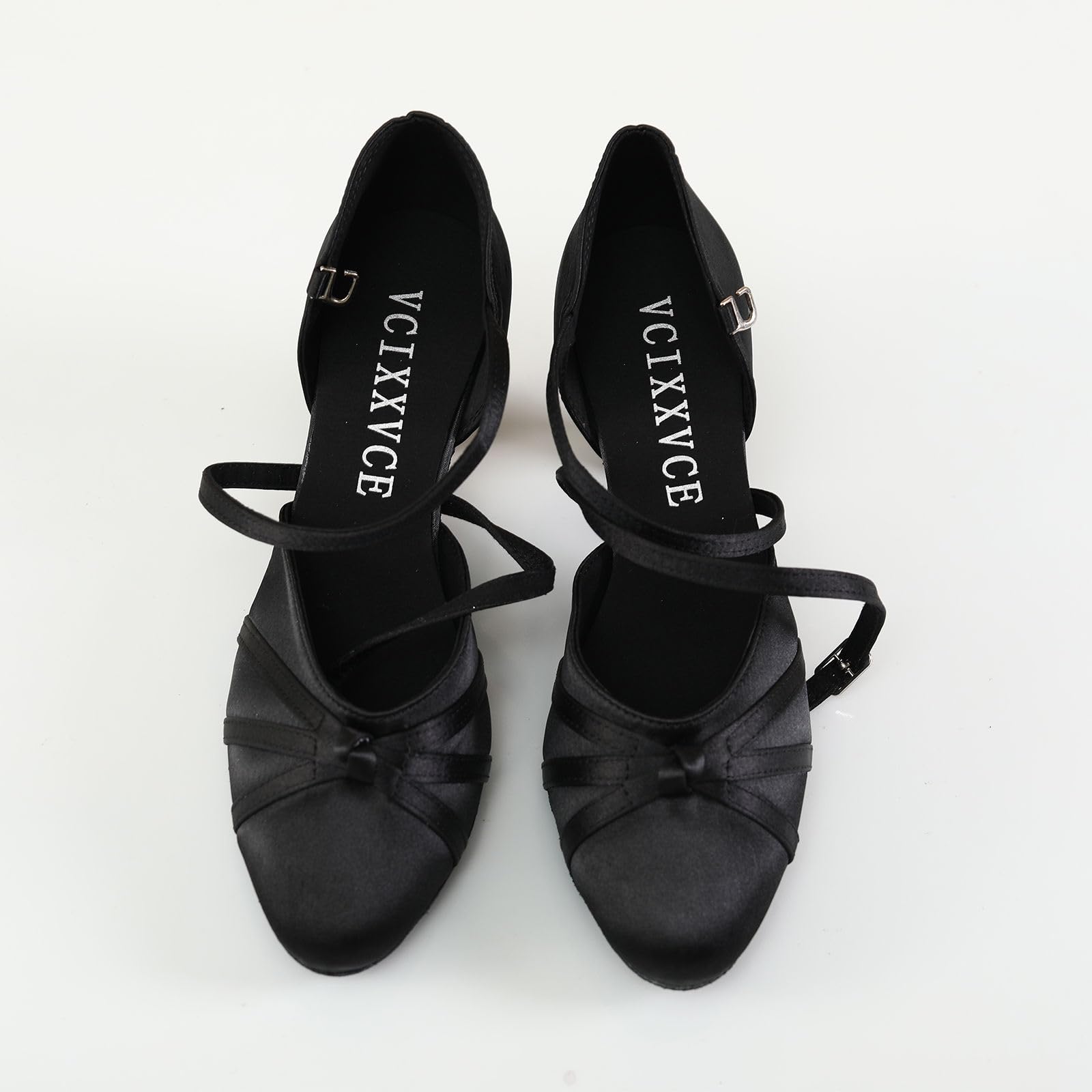 Scarpe Ballo da Sala Donna Punta Chiusa Standard Salsa Tango Moderna Scarpe da Ballo Latino