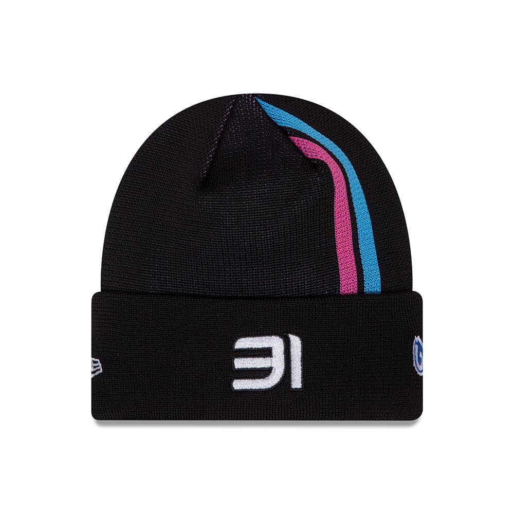Apline F1, Official Merchandise, 9FIFTY, Beyzbol Şapkası, Şapka, Ayarlanabilir, Siyah, Team Kit, Driver Edition, Esteban Ocon