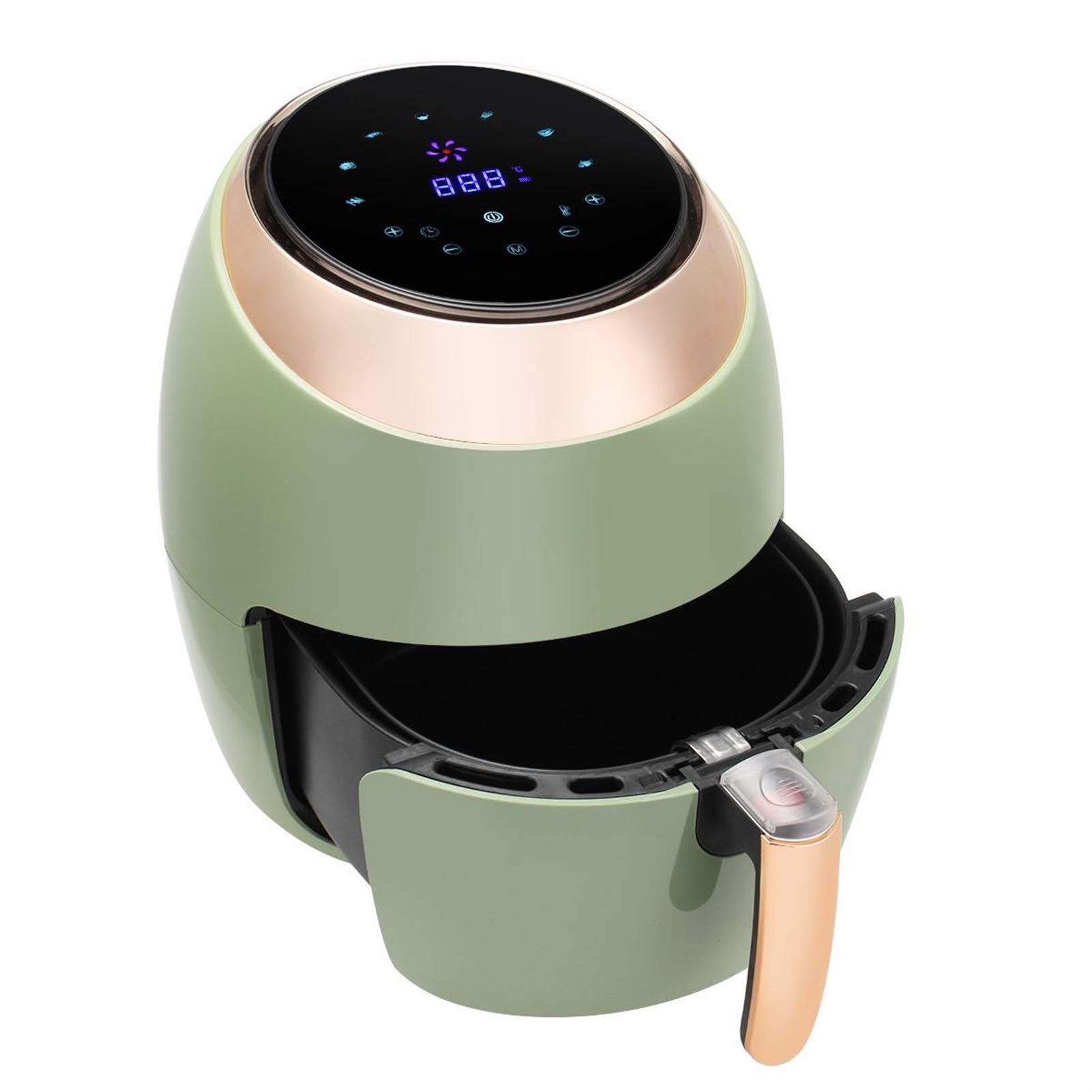 friggitrici ad aria Friggitrice ad aria Senza olio Home Intelligent 8L Friggitrice elettrica multifunzione di grande capacità Friggitrice elettrica senza olio Strumenti per friggitrice ad aria (Colore