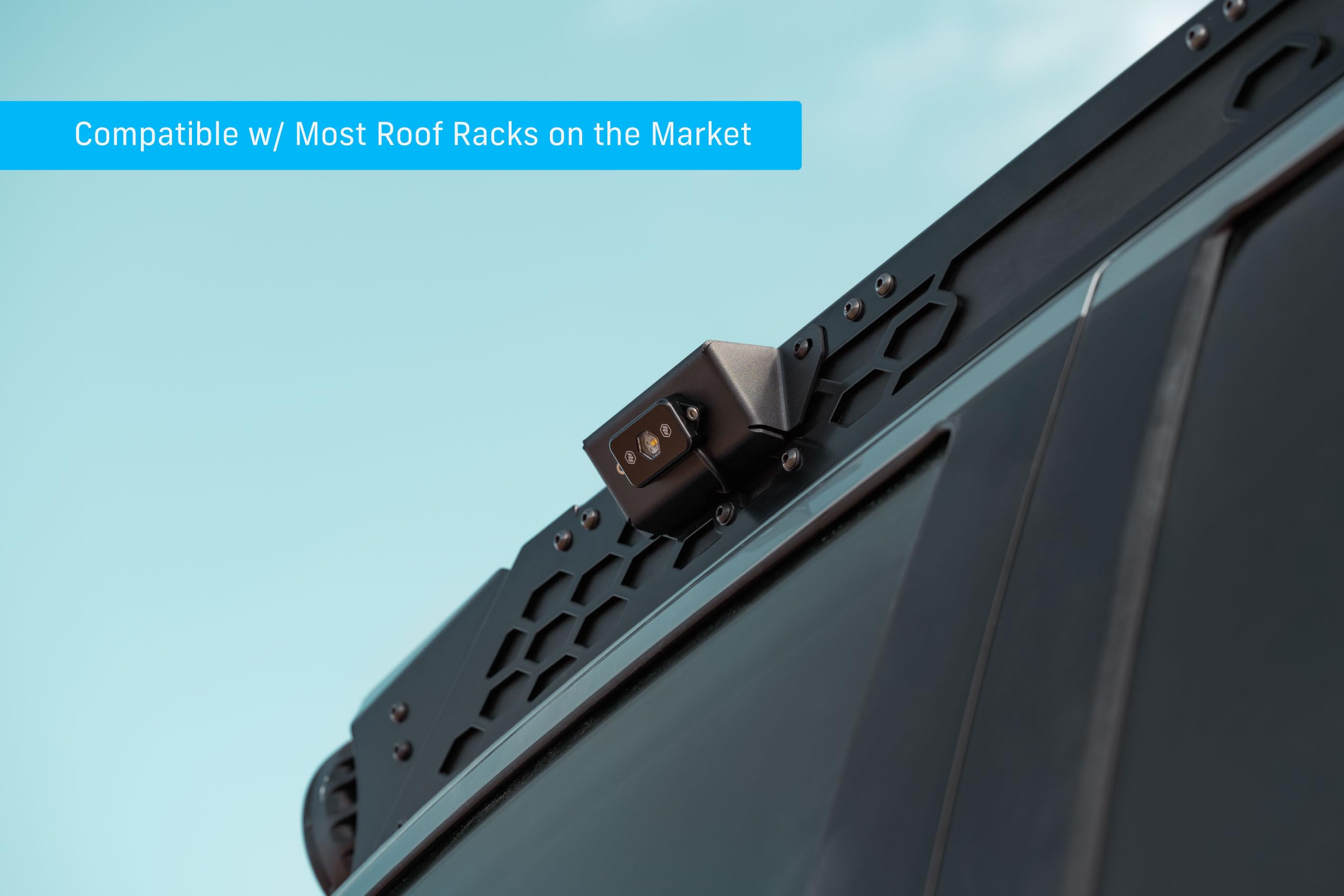 Rago Fabrication's The Illuminator | Roof Rack Light Mount | Compatible w/ Most Roof Racks on The Market | S2 & Universal Rock Light Variations | Made in The USA (Universal Rock Light Illuminator)