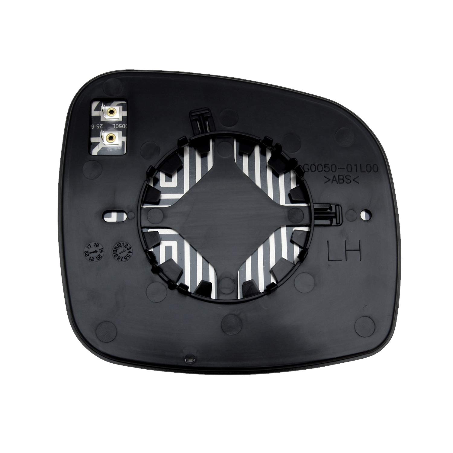 Driver Side Heated Mirror Glass For 08-20 Grand Caravan