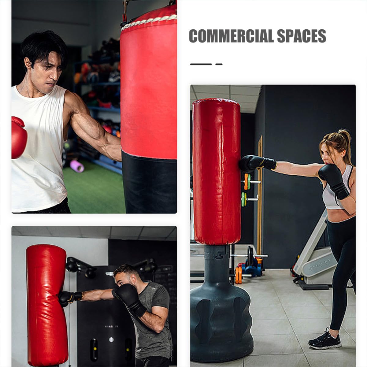 10 Ventosas de Goma para Sacos de Arena de Boxeo, Base de Succión Extra Fuerte y Estable, Accesorio Resistente de Caucho para Entrenamiento en Gimnasios y Uso Doméstico