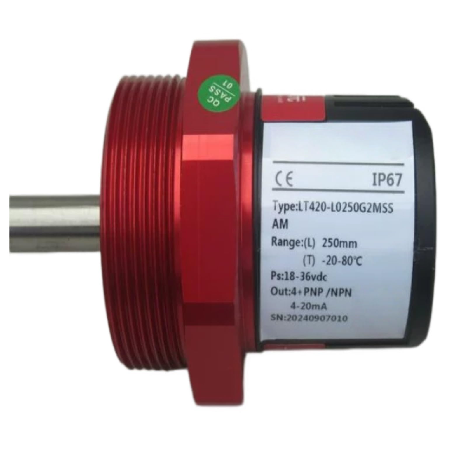 Capteur de niveau LT420-L0250G2MSSAM, commutateur de niveau
