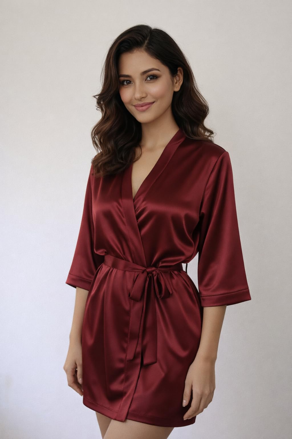 Premium Reusable Makeup Gown - Breathable & Hypoallergenic Pre-Event Prep Dress - Protective Washable Cape for Bridal Makeup, Skincare & Hair Styling - Eco-Friendly Beauty Essential-image-23