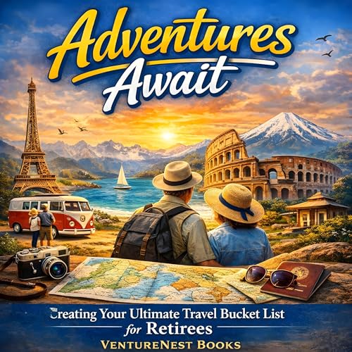 Adventures Await Audiolibro Por VentureNest Books arte de portada