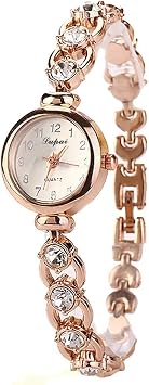 Olasama Fashionable Slim Band Women Bracelet Wrist Watch Women Quartz Watch Fashion Women Wrist Watch Rhinestone Gift