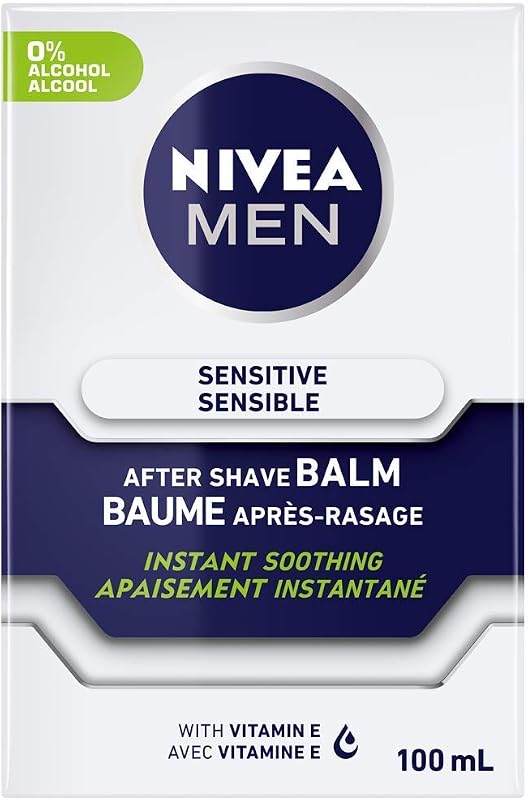 Bálsamo pós-barba NIVEA FOR MEN Sensitive, 93 mL, Pacote com 2