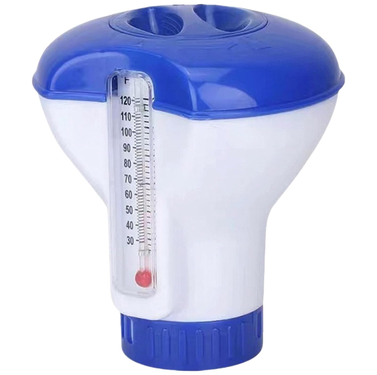 12.7cm Dispensador de Cloro Flotante, Dispensador de Cloro para Piscinas, Clorador Flotante para Piscinas Interiores y Exteriores Bañeras de Hidromasaje