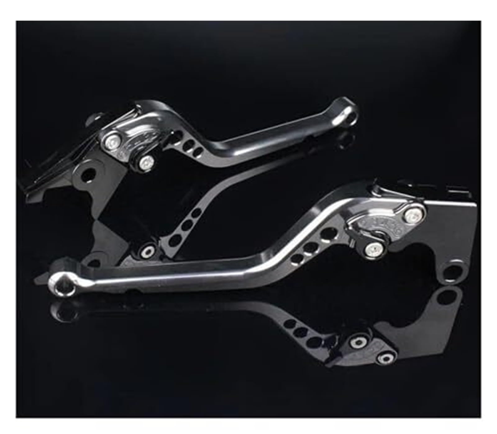FLBZBLKASL Motorcycle Short Brake Clutch Levers Brake Clutch Handle for FB for Mondial for Pagani 300 125 for HPS for HPS125 for HPS300 Motorcycle Accessories CNC Aluminum Adjustable Levers