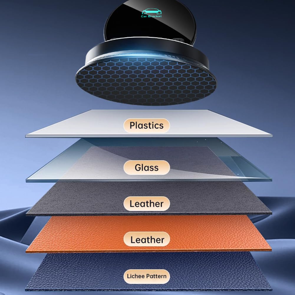 5PCS SAMACH PRZEDSTAWOWANIA PLEFELEK PRZEDBICIEJ 360 Stopie Rotation Pasjnik rozdzielczy Mocowanie telefonu komórkowego, anty-Slip & Ultra Stable Convone Telefone do samochodów z silikonową pod