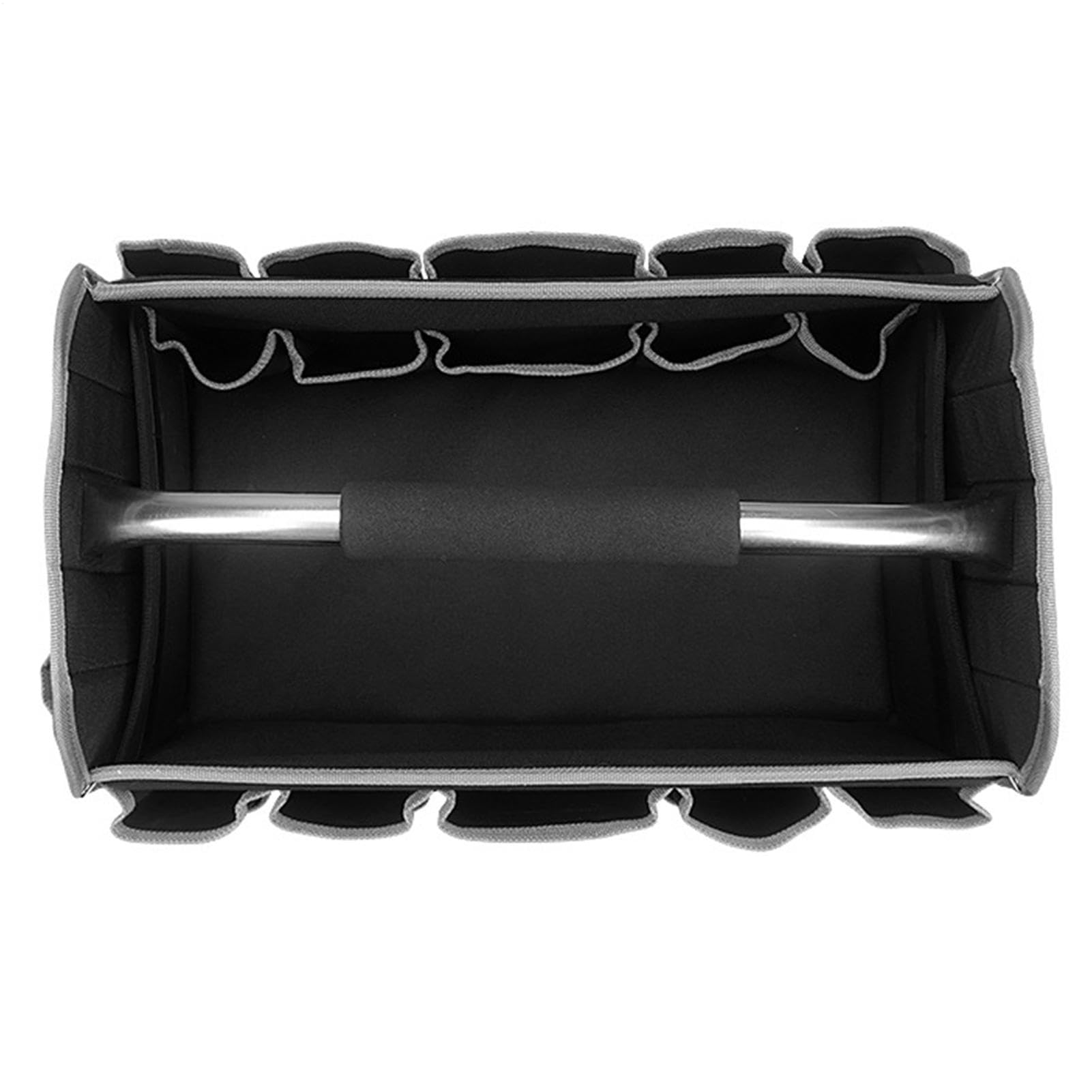 Borsa portautensili larga: tasche portautensili portatili, organizer per | piccoli utensili | organizer per impieghi pesanti, base stampata impermeabile, 21 tasche, tracolla per hom