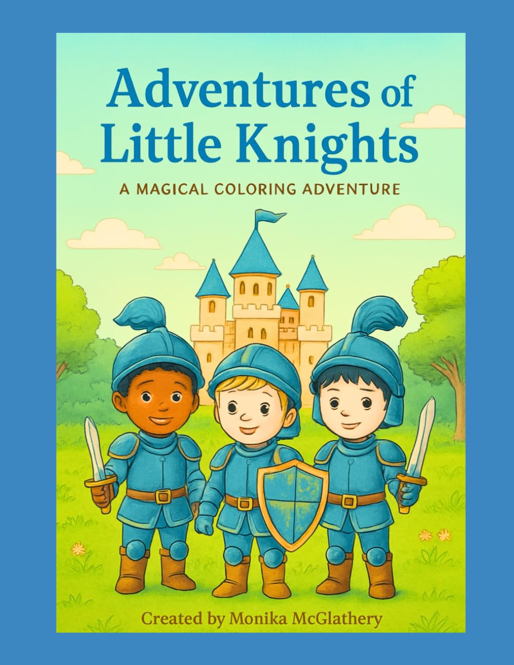 Adventures of Little Knights: A Magical Coloring Adventure