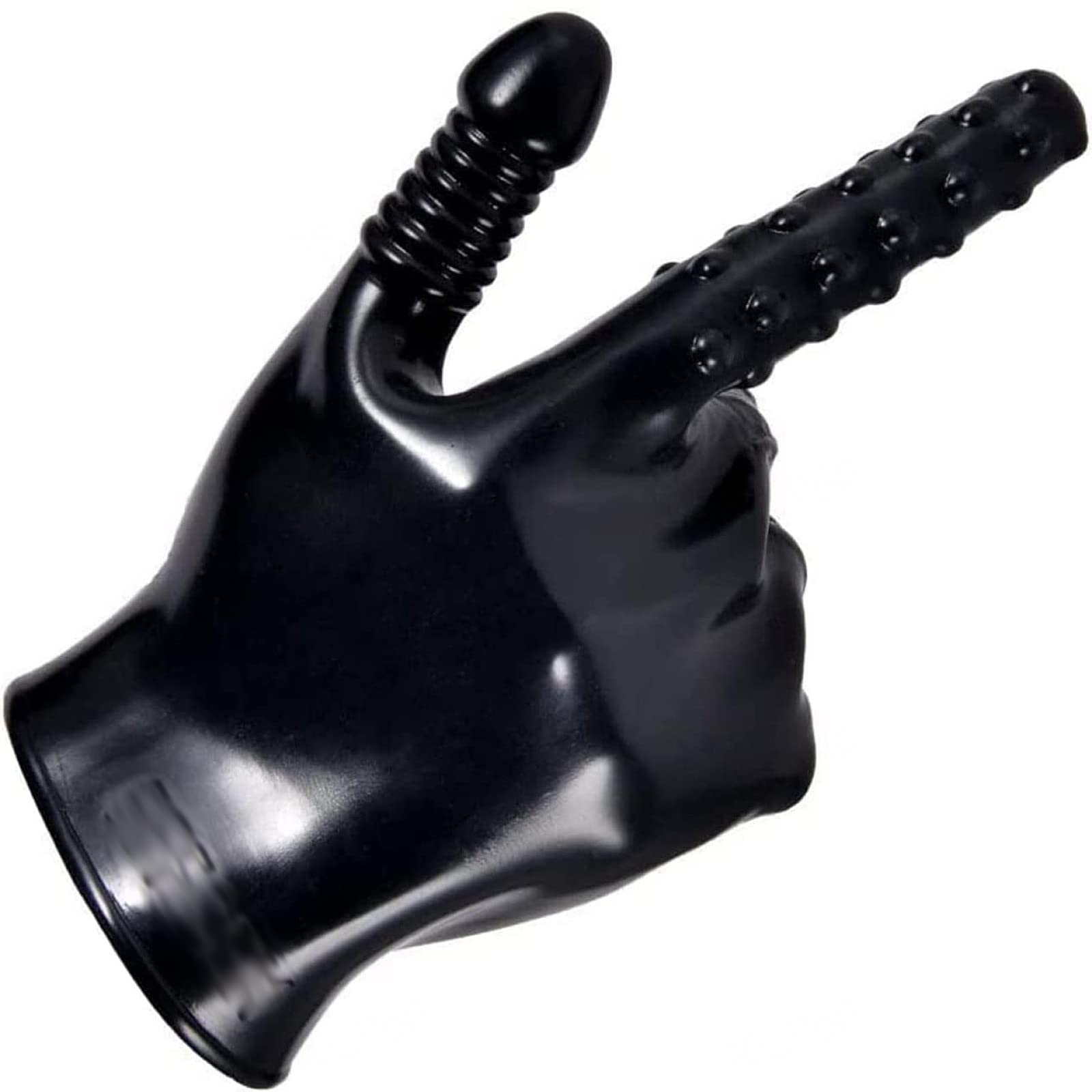 Guantes de Masaje de látex Negro