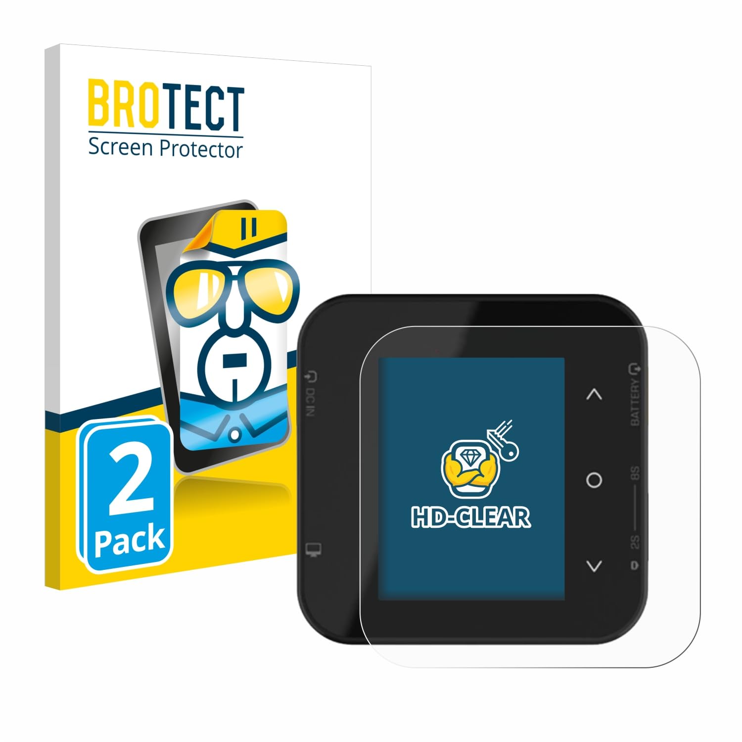brotect Screen Protector compatible with ISDT Air8 (2 Pack) - HD-Clear Protection Film
