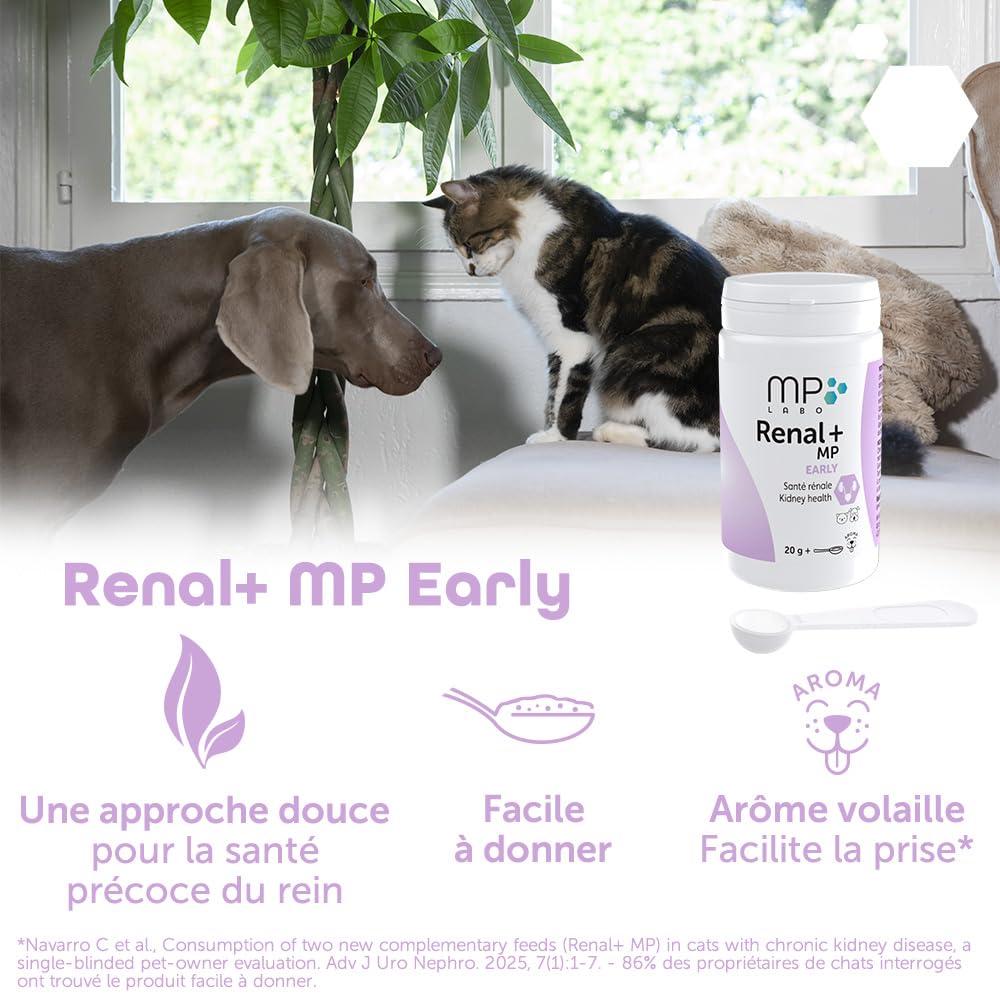 MP Labo Renal + MP Early 20 g - Santé Rénale pour Chien et Chat
