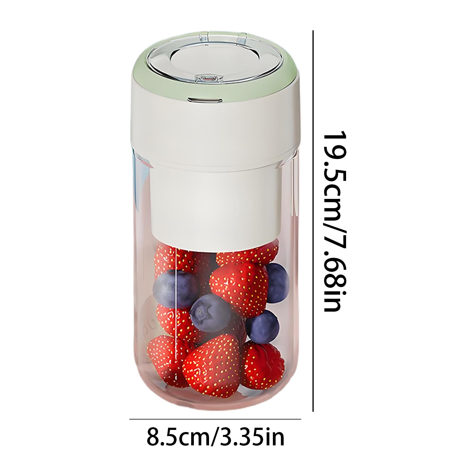 Piccolo frullatore – Blender Senza Fili ed Estrattore Di Succo Portatile | Mixer Milkshake Ricaricabile USB | Per Succo Latte Caffè Casa Sport All'aperto Bevande Proteine